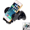 360 Rotation Suction Cup Car/Desktop Holder for Smartphones (Black) - 1