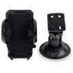 360 Rotation Suction Cup Car/Desktop Holder for Smartphones (Black) - 4