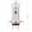 H7 50W 750LM 6500K White LED Car Foglight, Constant Current DC12-24V - 5