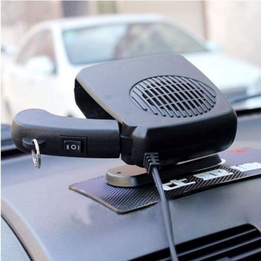 12V SJ-006 Demister Defroster Auto Heating Cooling Fan - 1