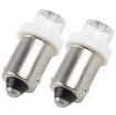 BA9S 1W 8mm LED Car Signal Light Bulb Pair - Bright Auto Indicator Lamps - 2