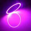 80mm 5W 180LM Pink Angel Eyes Car Headlight COB LED Lights 12-24V - 7