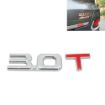 3D Universal Chromed Metal 3.0T Car Emblem Badge Sticker 8.5x2.5 cm - 1