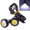 2 PCS 2x 3W 120LM Waterproof Eagle Eye White LED Vehicle Lights 60cm - 1