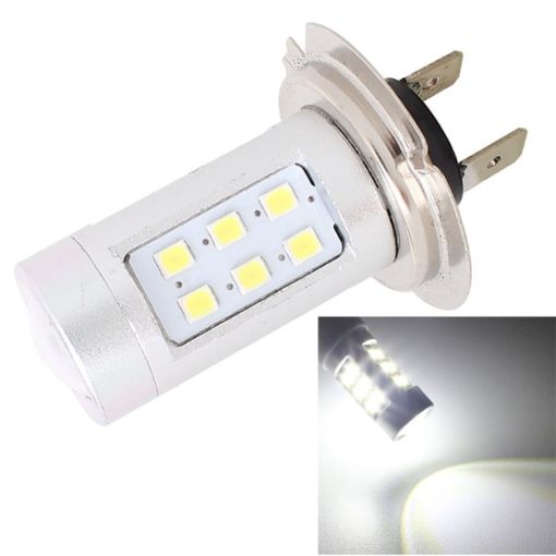 H7 4.2W 630LM White LED Car Fog Light Bulbs 12V - 2 Pack - 1