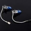 HOD H3 Halogen Bulb, Super White 12V 100W Headlight 6000K 2400LM Pair - 2