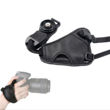 Soft PU Leather Wrist Strap for Nikon/Canon/Sony Camera Hand Grip - 1