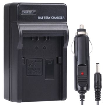Panasonic VBN130/D54S Lithium Battery Car Charger - Black - 1