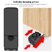 HH-MD001 Black Door Stop Wedge Alarm for Home & Travel Security - 4