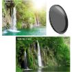 62mm ND Fader Neutral Density Adjustable Variable Filter ND2-ND400 Black - 5