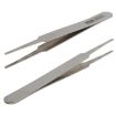 6 PCS Stainless Steel Tweezers TS-10/11/12/13/14/15 Straight & Angled - 4