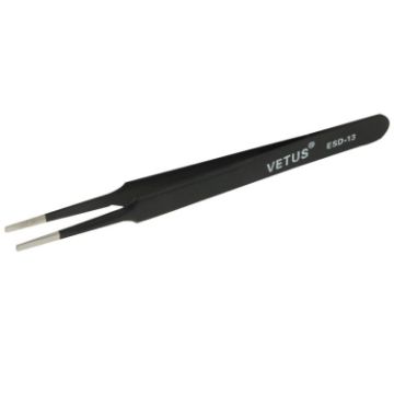Anti-Static Tweezers ESD-13 - Precision Tool for Electronics Repair - 1