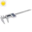 150mm Solar LCD Digital Vernier Caliper Micrometer Carbon Fiber Composite - 1