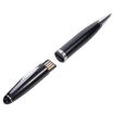 2 in 1 Pen Style USB Flash Drive, Black, 4GB Storage - 3