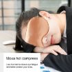 USB Charging Heating Silk Moxa Sleep Eye Mask - Pink | Relax & Rejuvenate - 7