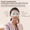 Black Smart Eye Massager with Hot Compress, Air Pressure & Vibration - 3