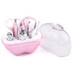 10-in-1 Apple Design Grooming Nail Manicure Pedicure Makeup Set Kit - 1