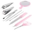 10-in-1 Apple Design Grooming Nail Manicure Pedicure Makeup Set Kit - 2
