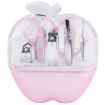 10-in-1 Apple Design Grooming Nail Manicure Pedicure Makeup Set Kit - 5