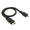 Mini HDMI to Micro HDMI Adapter Cable, 30cm - Male to Male Connector - 1