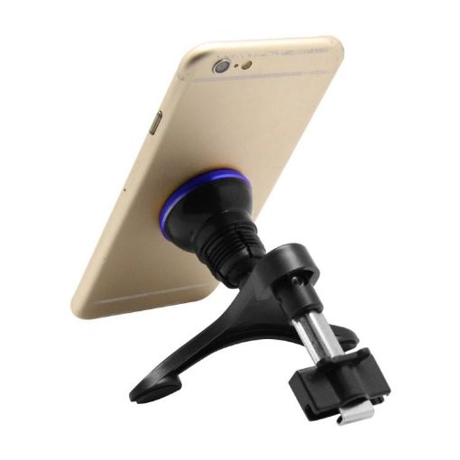 Universal Car Air Vent Magnetic Phone Holder - Dark Blue, For Smartphones - 1