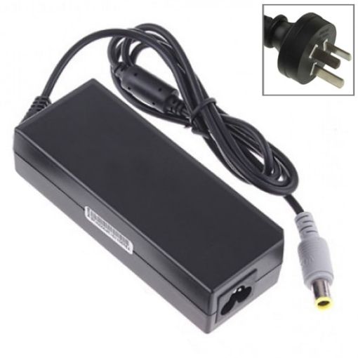 AU Plug 90W AC Adapter 20V 4.5A for Lenovo Notebook, 8.0x7.4mm Tips - 1