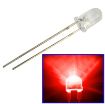 1000 PCS 3mm Water Clear LED Lamp - Red Light - 1