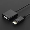 DisplayPort Male to DVI 24+5 Female Adapter, 12cm Cable (Black) - 2