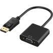 Display Port Male to VGA Female Converter, 20cm Length Adapter - 1