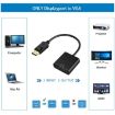 Display Port Male to VGA Female Converter, 20cm Length Adapter - 4