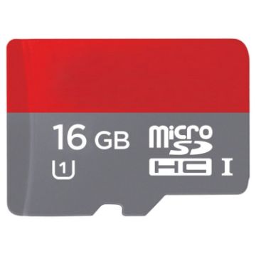 16GB Class 10 Micro SDHC UHS-1 Memory Card, 12MB/s Write, 20MB/s Read - 1