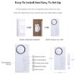 4 in 1 Door Magnet Alarm: Fridge Delayed Closing & Anti-theft (3V) - 3