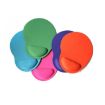 2 PCS Green Cloth Gel Wrist Rest Mouse Pad Set - 2
