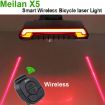 Meilan X5 Wireless Remote Laser Tail Lamp for Bicycle - IPX4 Waterproof - 9