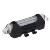 AQY-093 USB Rechargeable LED Bike Taillight - Detachable, White - 2