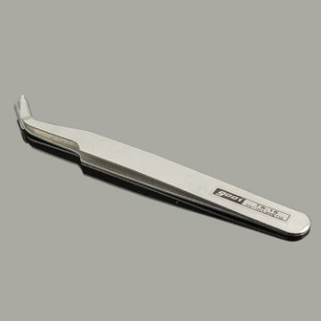 Gooi TS-15 Steel Bend Tweezers, Silver - Precision Tool for Crafts - 1