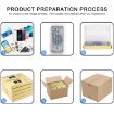 OPPO A77 TFT LCD Screen with Digitizer Full Assembly - White - 5