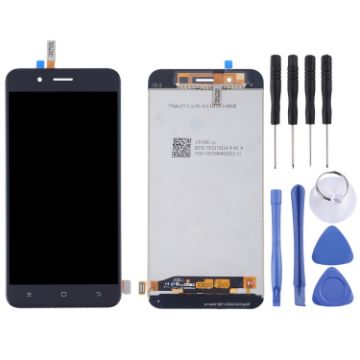 Vivo Y66 Black LCD Screen with Digitizer Full Assembly Replacement - 1