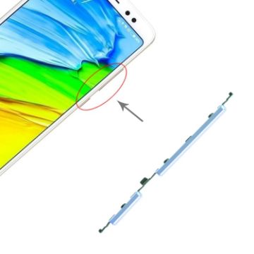 Xiaomi Redmi Note 5/Pro Blue Power & Volume Button Replacement - 1
