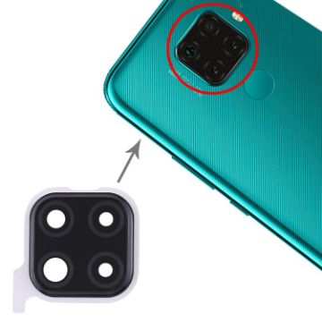 Huawei Mate 30 Lite Camera Lens Cover - Black | Protective Accessory - 1