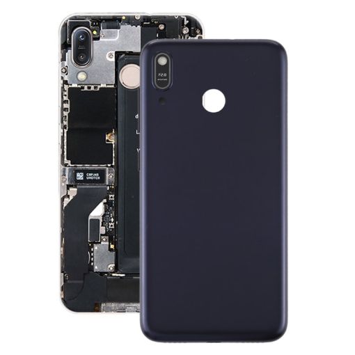 Asus Zenfone Max (M1) ZB555KL Back Cover with Lens & Keys - Black Blue - 1