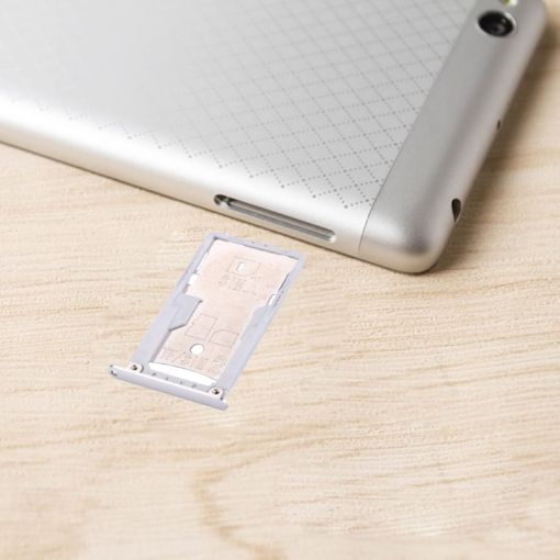 Xiaomi Redmi 3 & 3s SIM & SIM/TF Card Tray Silver - 1