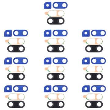 Huawei Nova 4 Camera Lens Cover 10pcs (Blue) - Protect Your Lens - 1
