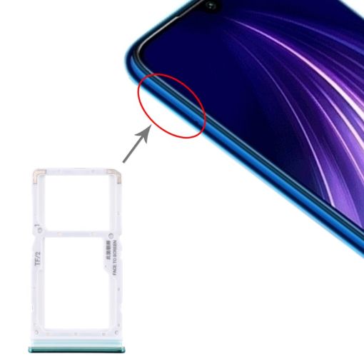 Xiaomi Redmi Note 8 Pro Green SIM & Micro SD Card Tray Replacement - 1