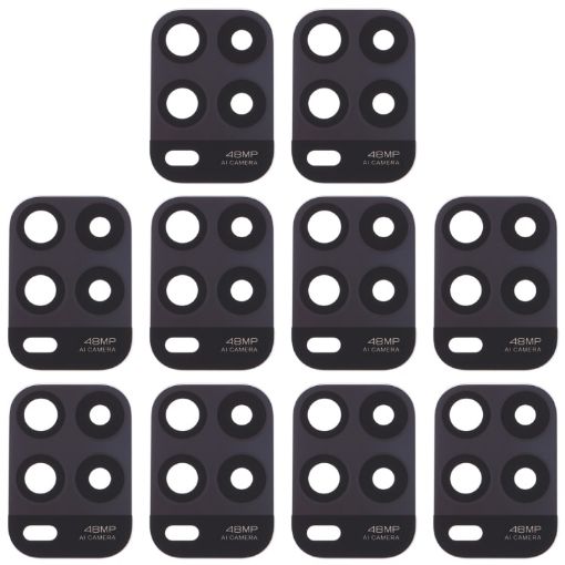 Xiaomi Mi 10 Lite 5G Back Camera Lens - 10 PCS Replacement Set - 1