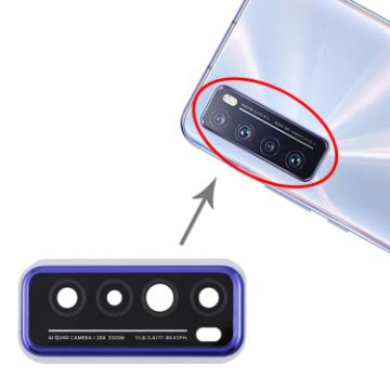Huawei Nova 7 5G Camera Lens Cover - Purple | Protective Accessory - 1