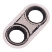 Huawei P20 Camera Lens Cover, Silver - Protective Replacement Lens Cover - 3
