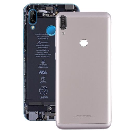 Asus Zenfone Max Pro (M1) Silver Back Cover with Camera Lens & Side Keys - 1
