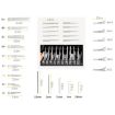 JAKEMY JM-8158 34 in 1 Screwdriver Set - Multipurpose Repair Tool Kit - 6