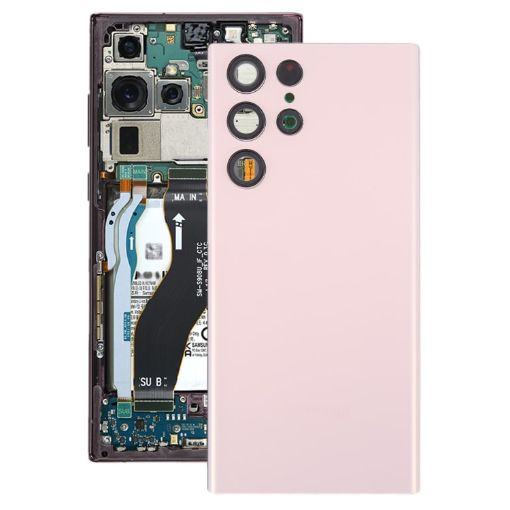 Samsung Galaxy S22 Ultra 5G SM-S908B Gold Battery & Camera Lens Cover - 1